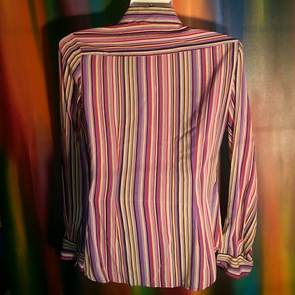 Laundry by Shelli Segal Button Down Blouse - Picture 5 of 7